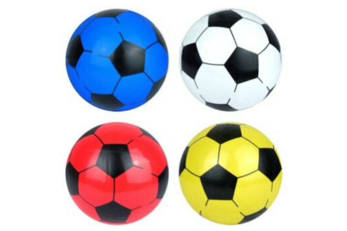 Deflated/Inflated Ball Kids Small Single Rubber Football - 8 Till