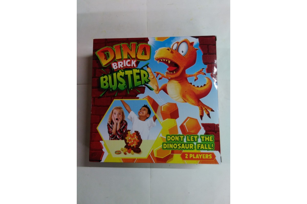 Dino Brick Buster Game 2 Players - 8 Till Late / Deliver Cardiff