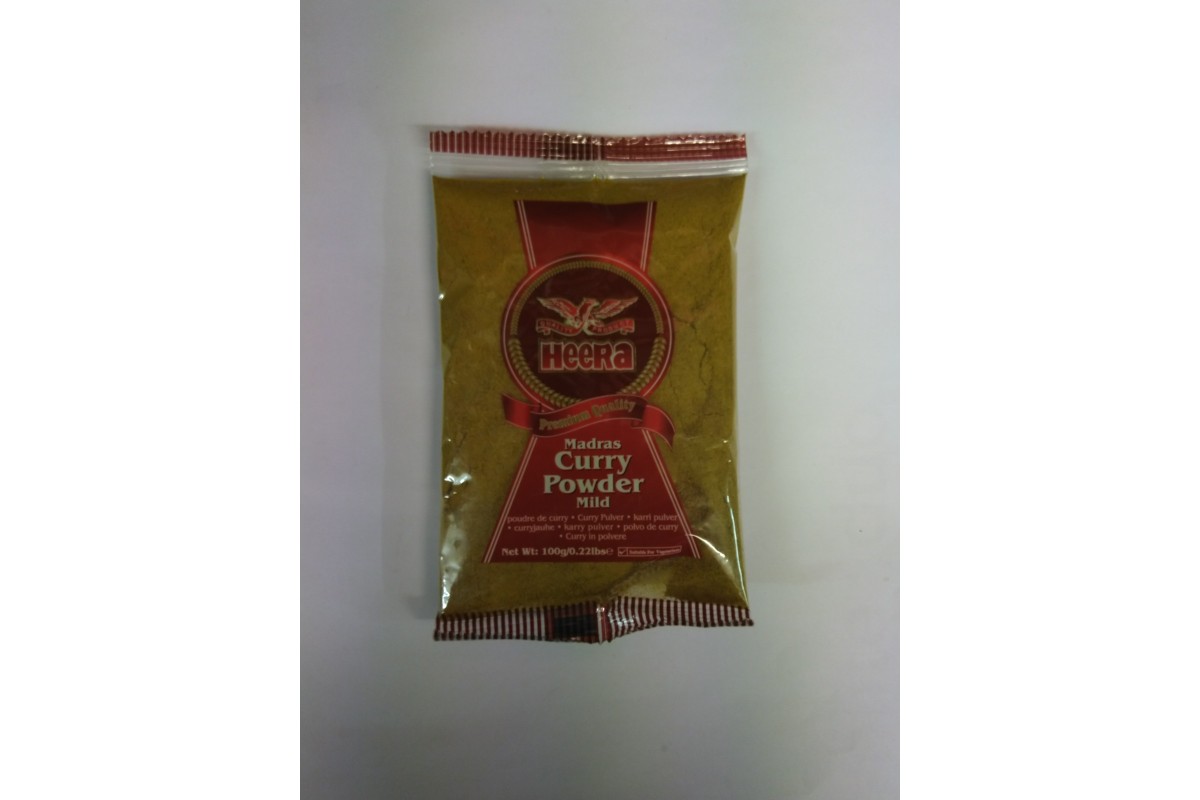 Heera Madras Curry Powder Mild 100g 8 Till Late Deliver Cardiff