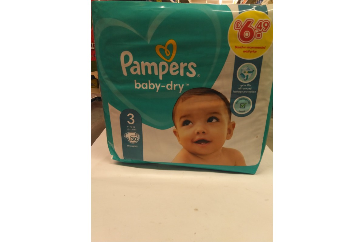 Pampers delivery clearance