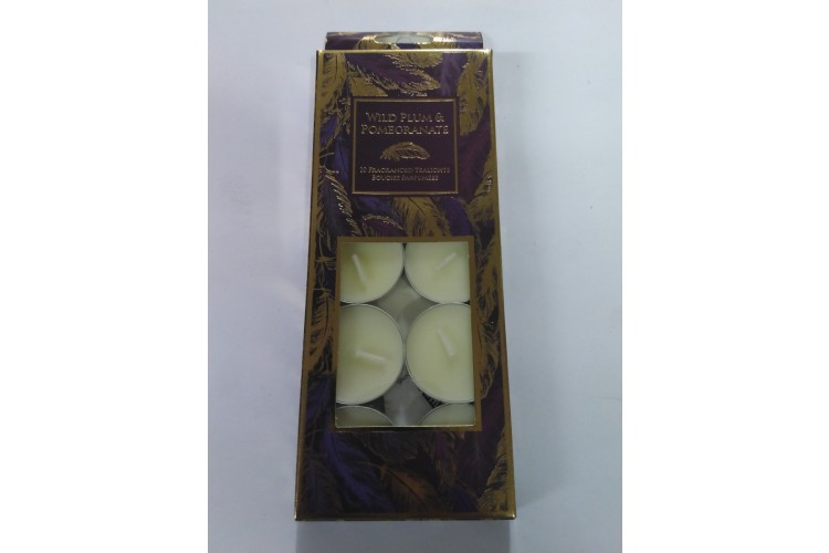 10 Fragranced Tea Lights Bougies Parfumees