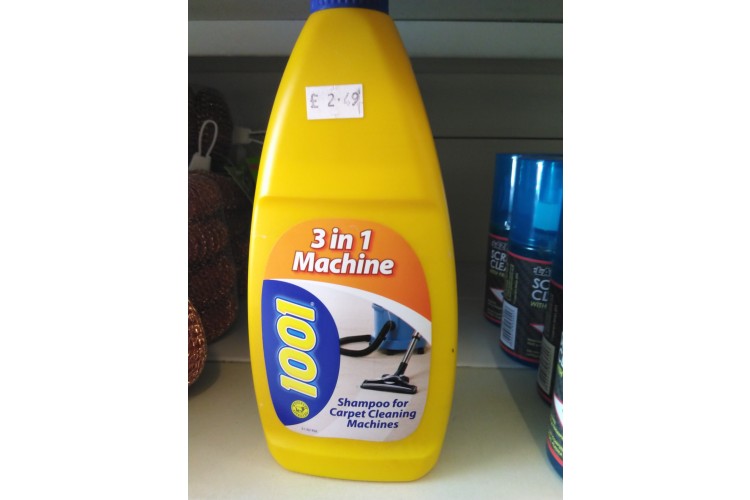 1001 Shampoo for Carpet Cleaning Machines 500ml