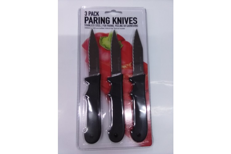 3 Pack Paring Knives