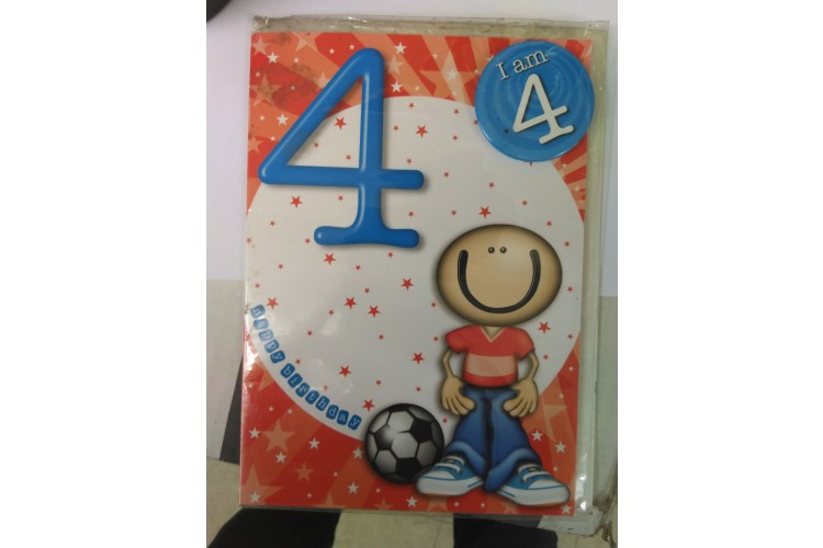 4 Happy Birthday Card