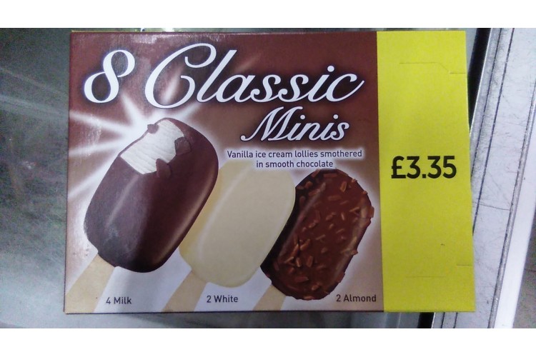 8 Classic minis 400 ml