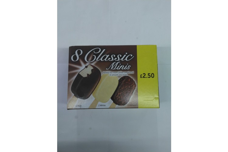 8 Classic minis 400 ml