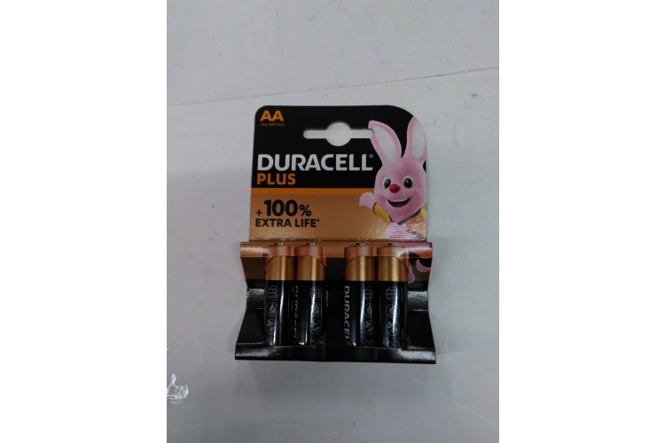 AA 4 Pack Duracell Plus