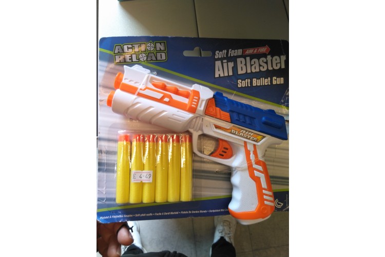 Action Reload Air Blaster Soft Bullet Gun