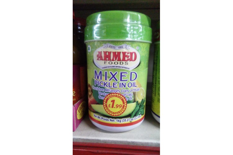 Ahmed Foods Mixed  Pickle In Oil 1kg