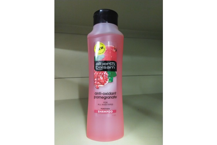 Alberto Balsam Anti -Oxidant Pomegranate  Shampoo for all hair type 12 hours Fragrance 350ml