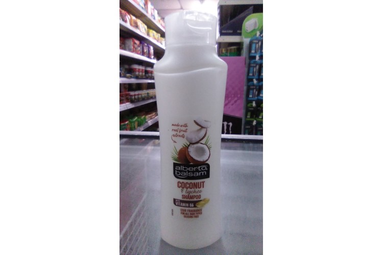 Alberto Balsam Coconut & Lychee Shampoo 350ml