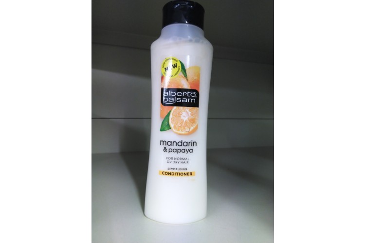 Alberto Balsam Mandarin & Papaya Conditioner 350ml