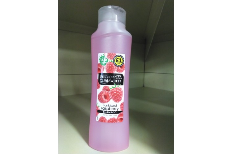 Alberto Balsam Sunkissed Raspberry Shampoo Silicon free  for all hair type 350ml