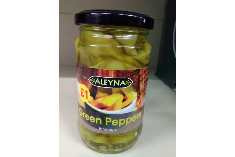 Aleyna Green Pepper in Vinegar 275g