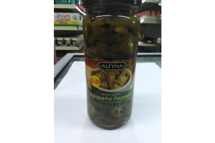 Aleyna Jalapeno Peppers in brine and Vinegar 480g