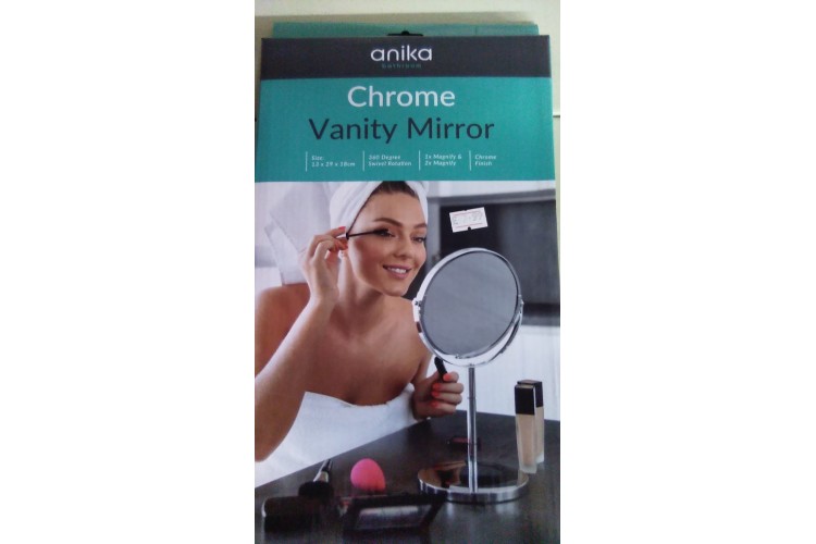 Anika Chrome Vanity Mirror