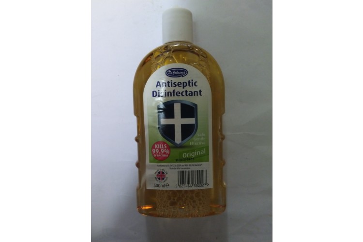 Antiseptic Disinfectant Original kills 99.9% of Bacteria 500ml 