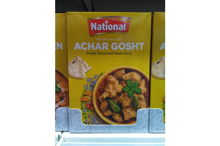 ANY 2 FOR £1.50 National Achar Gosht 43g