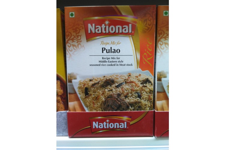 ANY 2 FOR £1.50 National Pulao 70g
