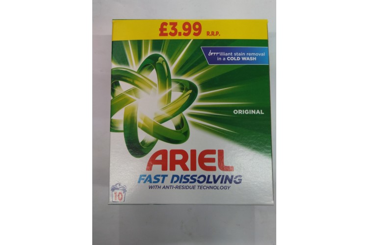 ARIEL Fast Dissolving With Anti-Residue Technology 650g