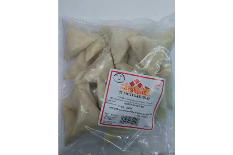 Arshads 20 Meat Samosas 600g