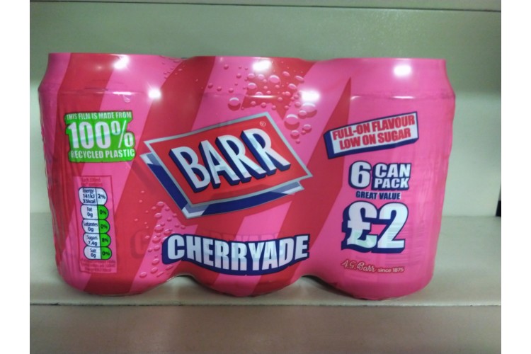 Barr Cherryade 6pk x330ml 