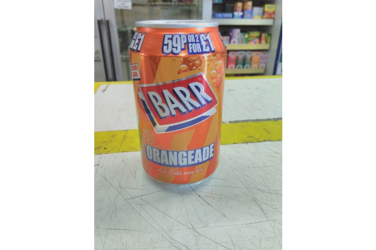 Barr Orangeade 330ml PM59p