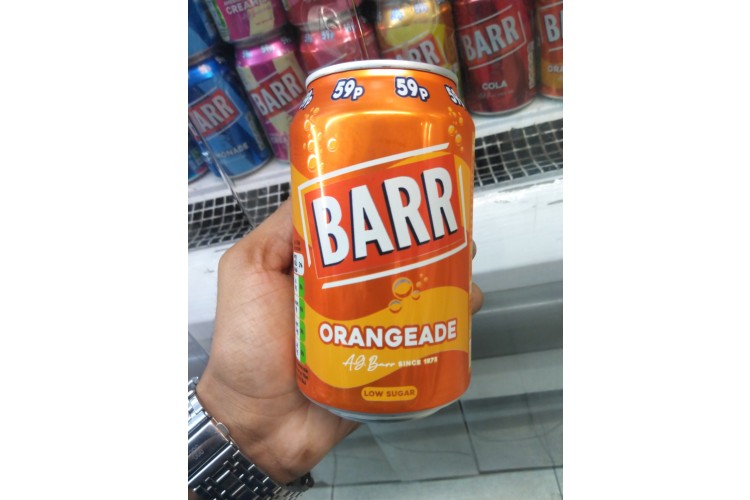Barr Orangeade Low Sugar 330ML 59p