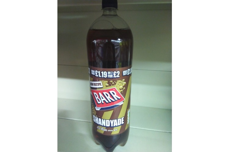 Barr Shandyade 2Ltr PM2for2