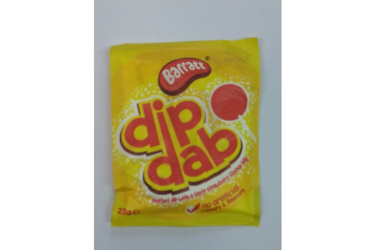 Barratt Dip Dab Strawberry flavour lolly