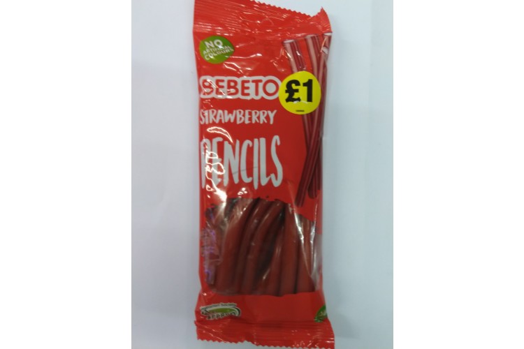 Bebeto Strawberry Pencils