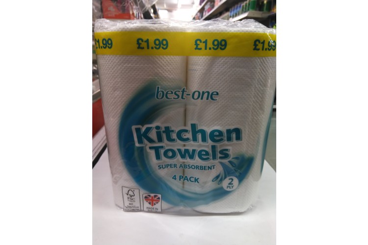 Best-One Kitchen Towels 4 Pack