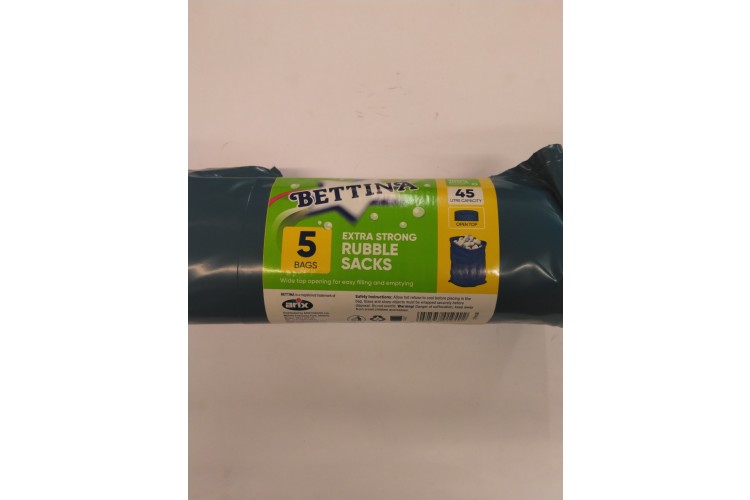 Bettina Extra Strong Rubble Sacks 5Bags