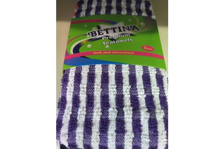 BETTINA Premium Teatowels 3pcs