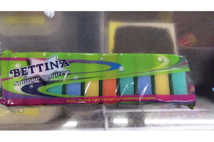 BETTINA Sponge Scourers 10pcs