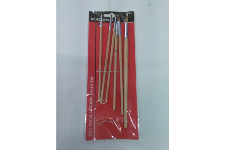 Blackspur 6PC Brush Set