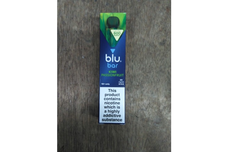 blu bar Kiwi Passionfruit 600 Puffs 20 mg