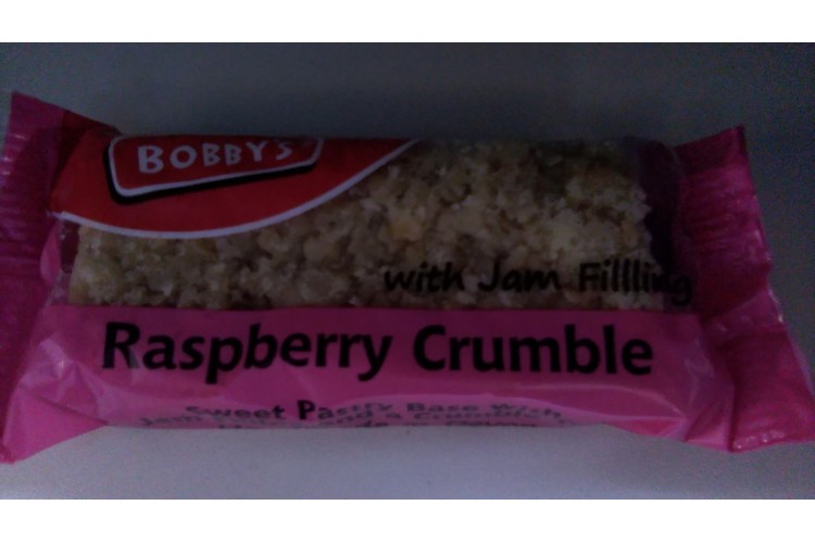 Bobby's Raspberry Crumble With Jam Filling  80g