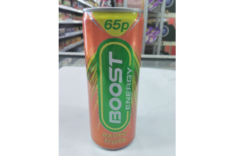 Boost Energy Exotic Fruits 250ml