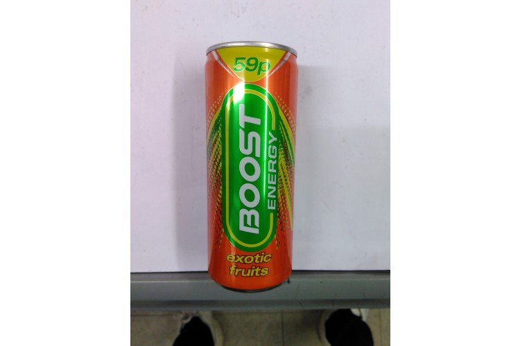 Boost Energy Exotic Fruits 250ml 