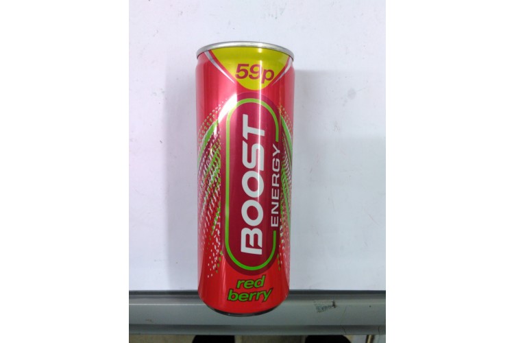 Boost Energy Red Berry 250ml