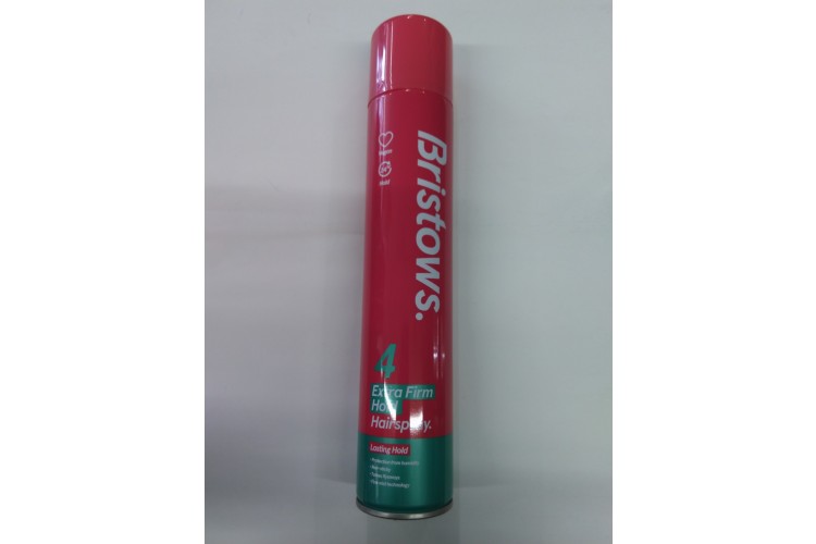 Bristow 4 Extra Firm Hold Hairspray 400ml 