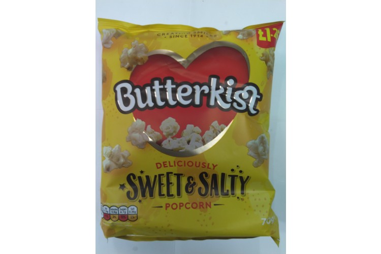 Butterkist Sweet & Salty Popcorn 70g PM£1.25