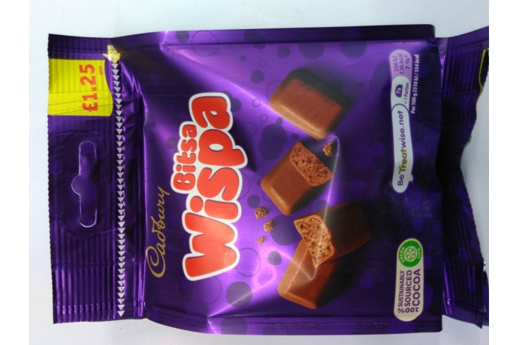 Cadbury Bitsa Wispa 90g