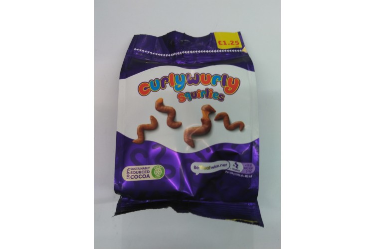 Cadbury Curlywurly Squirlies 95g