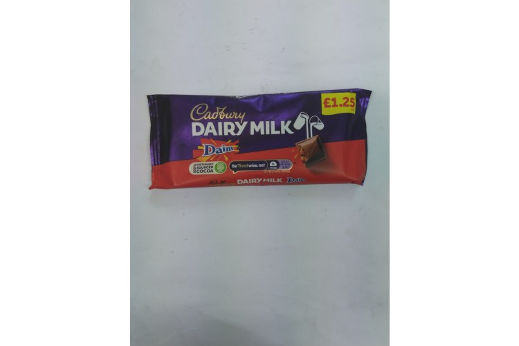 Cadbury Dairy Milk Daim 120g