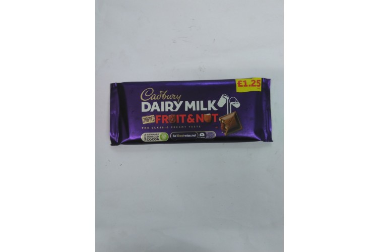 Cadbury Dairy Milk Fruit & Nut