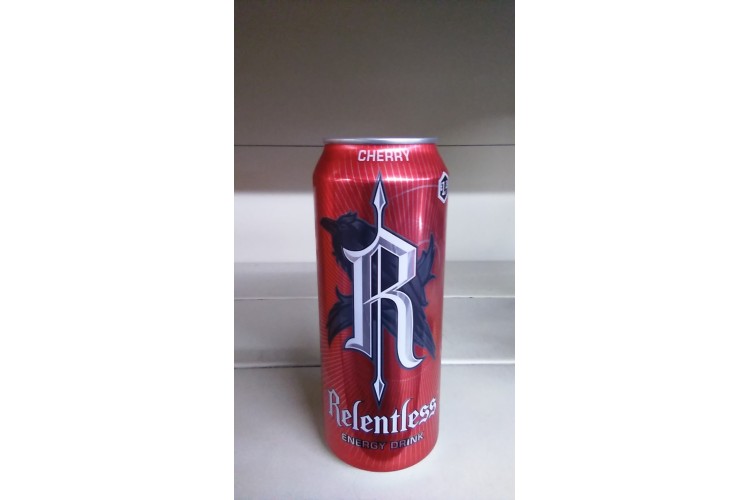 Cherry Relentless Energy Drink 500ml 