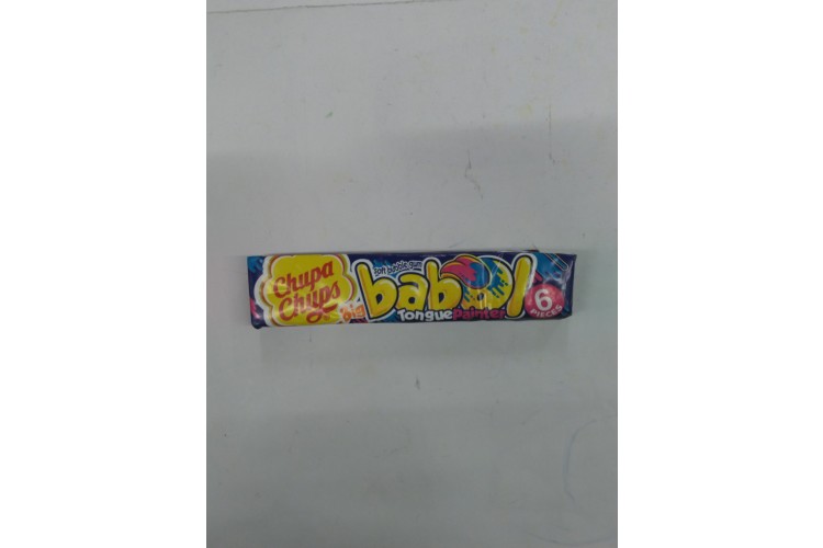 Chupa Chups soft bubble gum Big Babol Blue Raspberry flavour