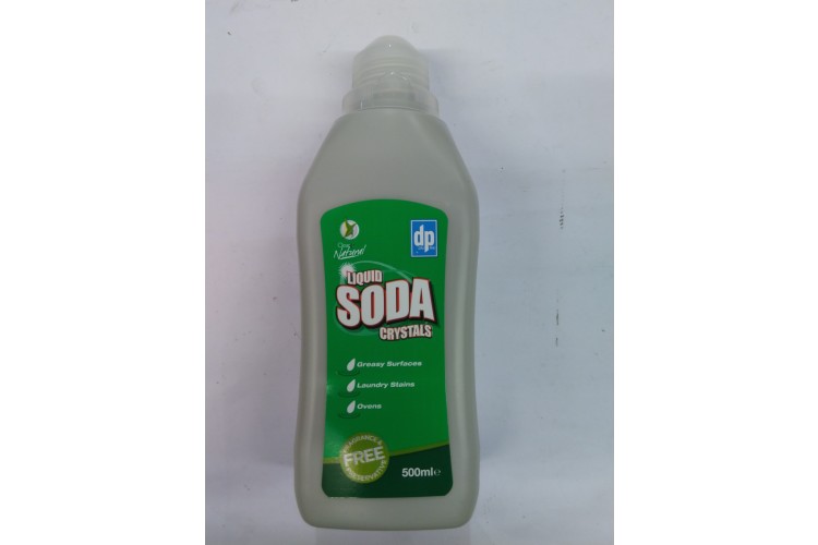 Clear Natural Liquid Soda Crystals 500 Ml 